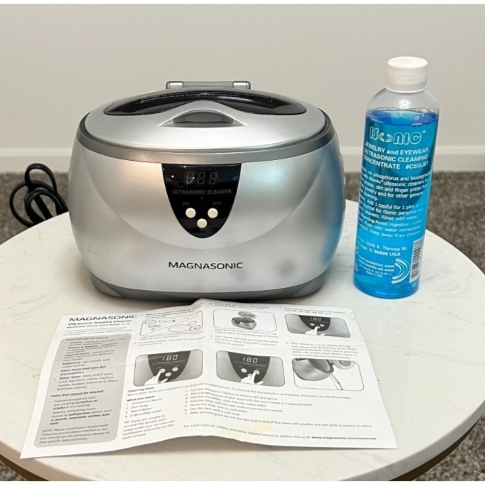 Magnasonic Professional Ultrasonic Jewelry Cleaner MGUC500 Tested